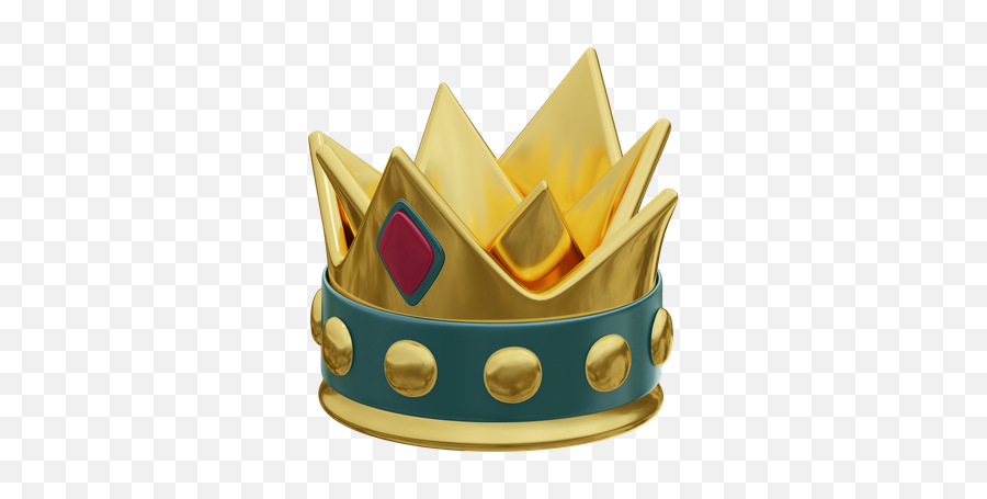 Crown 3d Illustrations Designs Images Vectors Hd Graphics Emoji,Emoticon Majestic King's Crown