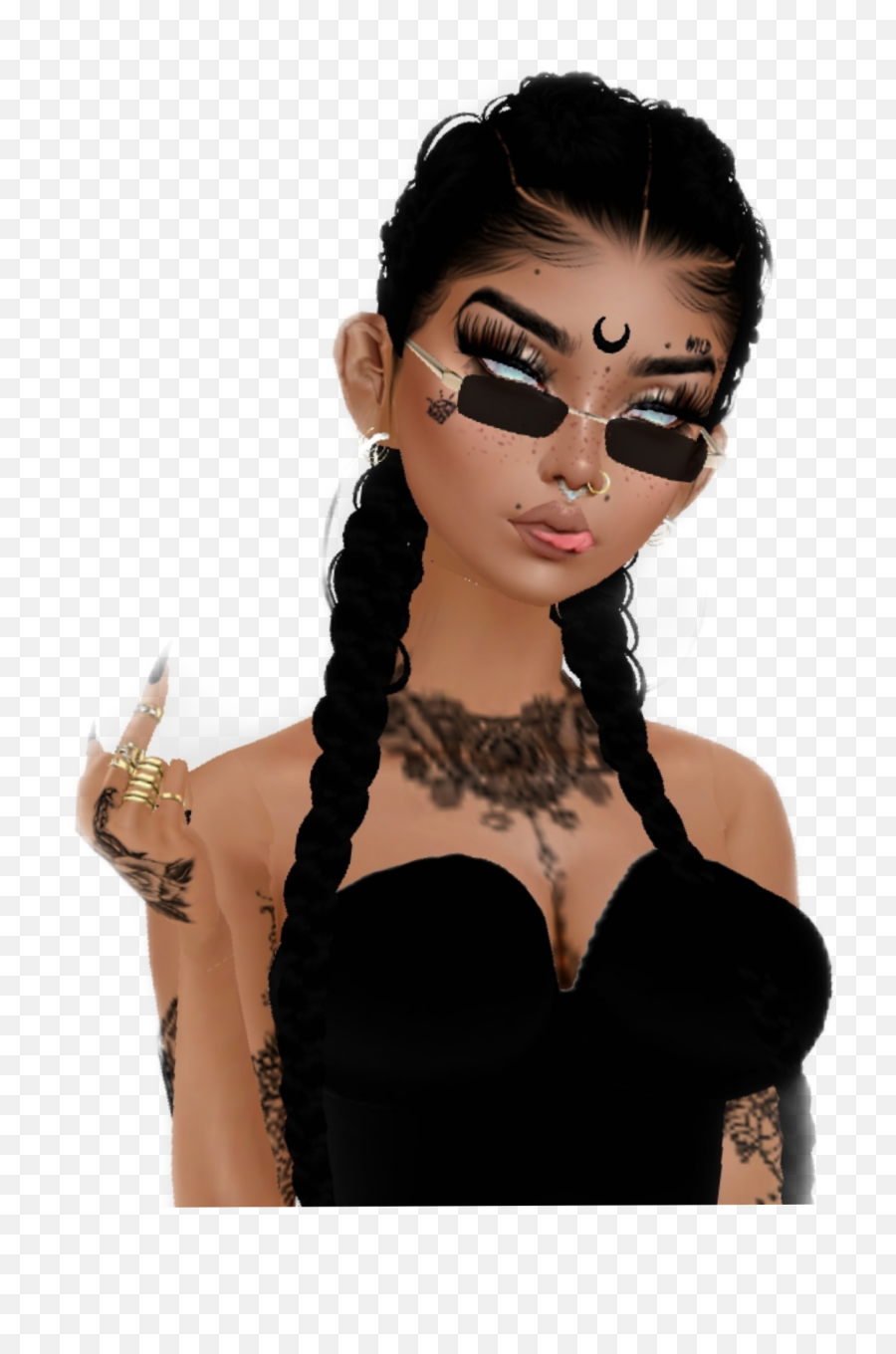 Imvu Imvugirl Girl Imvuavatar Sticker By - For Women Emoji,Imvu Emoji