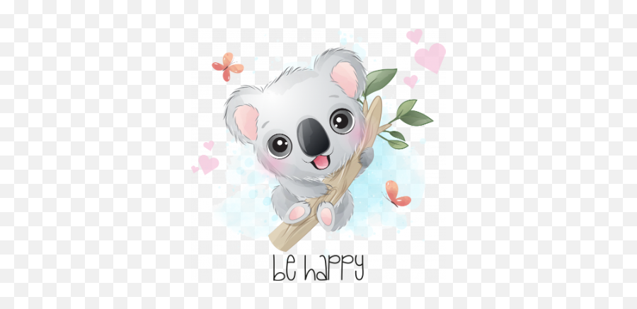 Baby Animal Store T - Shirts Emoji,Cute Koala Emojis