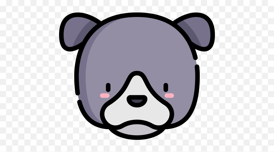 Pitbull - Free Animals Icons Emoji,Panda Discord Emoji