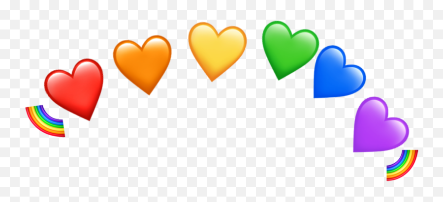 Gay Pride Freetoedit Gay Pride Sticker By Queennadia Emoji,Lgbt Hearts Emoji