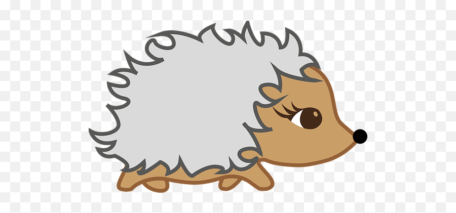 Free Hedgehog Animal Vectors - Cartoon Transparent Background Hedgehog Emoji,Hedgehog Emoticon