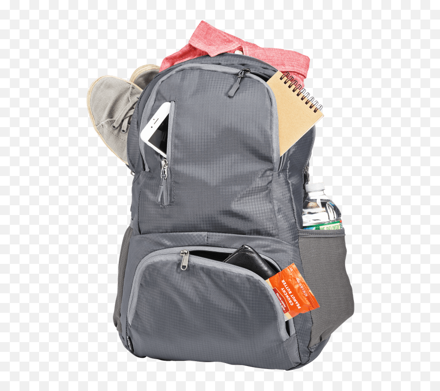 Fit Fresh Packable Backpack - Hiking Equipment Emoji,Big Emoji Backpack