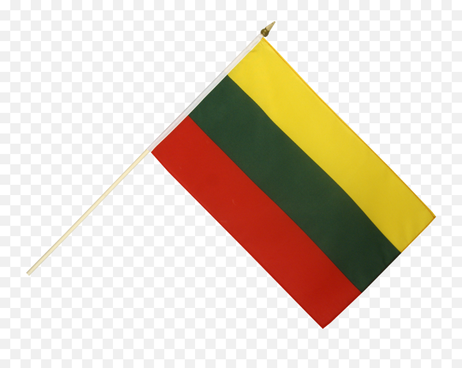 Lithuania Hand Waving Flag Png - Lithuanian Flag Transparent Background Emoji,El Salvador Flag Emoji