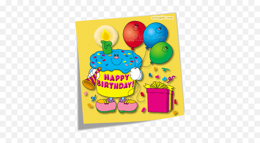 Iterewyt Happy Birthday Balloons Gif - Party Supply Emoji,Ew Emotions Gif