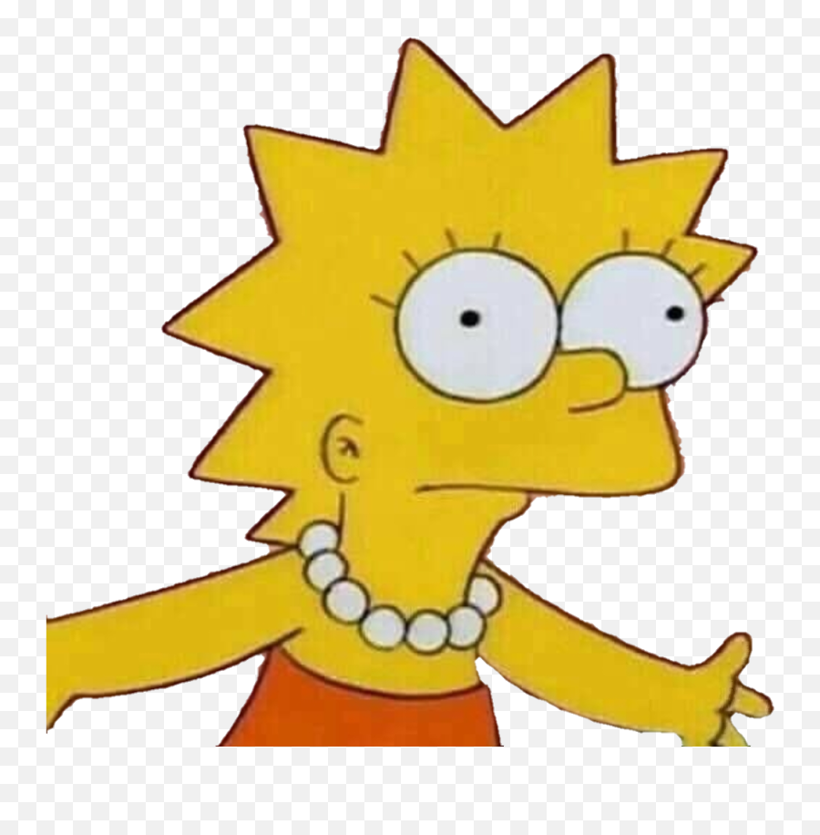 Meme - Lisa Simpson Meme Png Emoji,Ghetto Emojis Stupid
