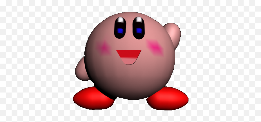 Kirby - Happy Emoji,Kirby Emoticon