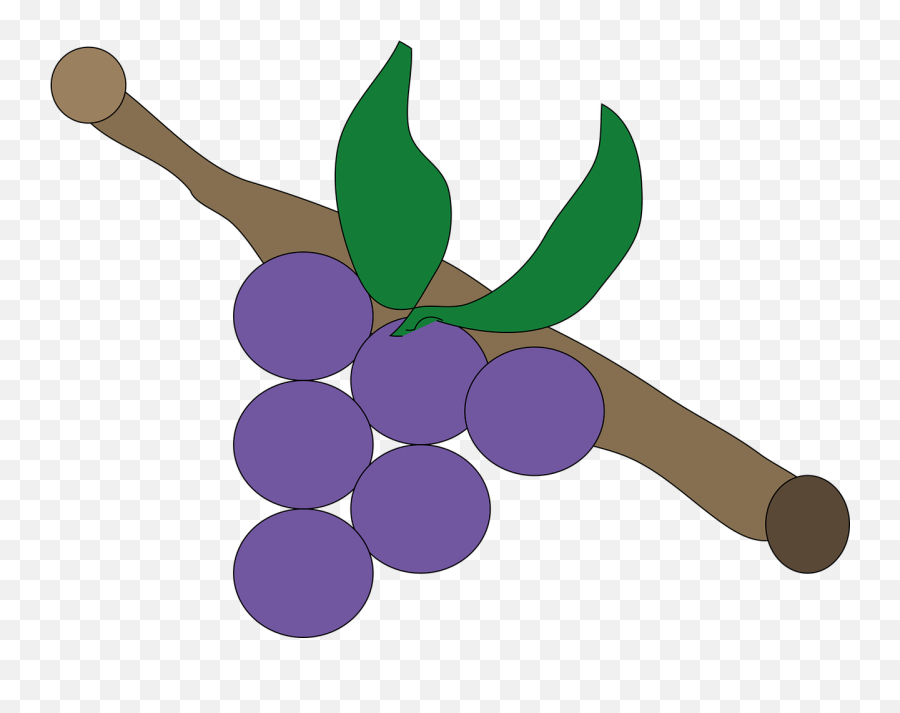 Grape Emoji Png - Gambar Animasi Buah Anggur,Grape Emoji