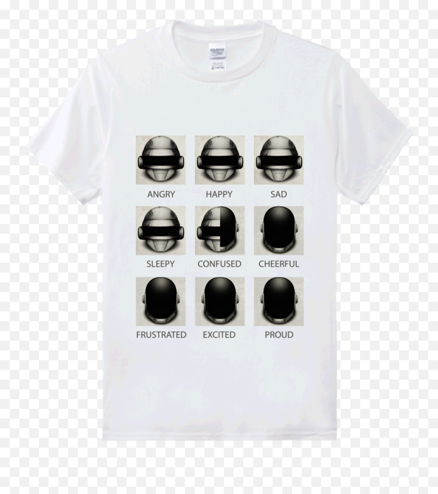 Daft Punk Emotions - Short Sleeve Emoji,Emotion Daft Punk