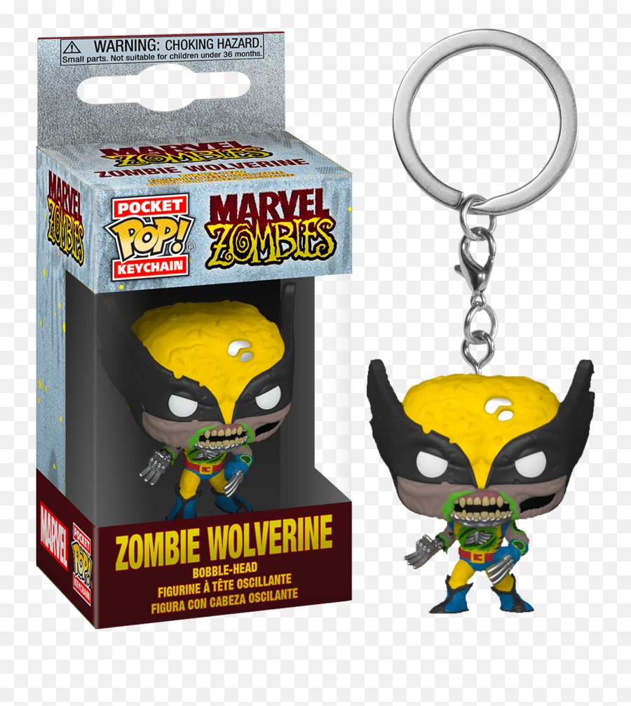 Funko Pop Keychain Marvel Zombies Gambit Jewelry Toys - Pop Keychain Marvel Zombs Wolverine Emoji,Playing Banjo Small Emoticon