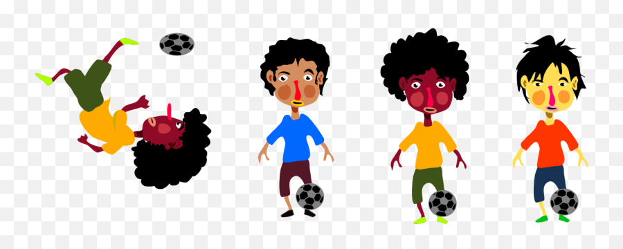 Soccer Clipart - Clipartsco Football Player Emotion Png Emoji,Soccer Ball Vector Emotion Free