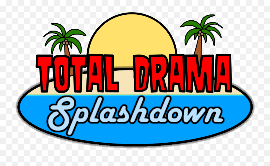 Total Drama Splashdown Logo Sticker - Custom Decals U0026 Vinyls Emoji,Car Wash Emotions