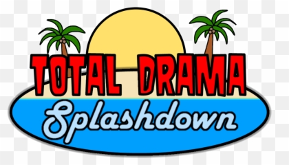 Total Drama Splashdown Logo Sticker - Custom Decals U0026 Vinyls Emoji,Car Wash Emotions