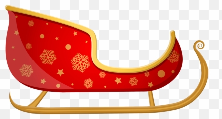 Sleigh Christmas Santa Winter Sled - Santa Sleigh Png Emoji,Sleigh Emoji