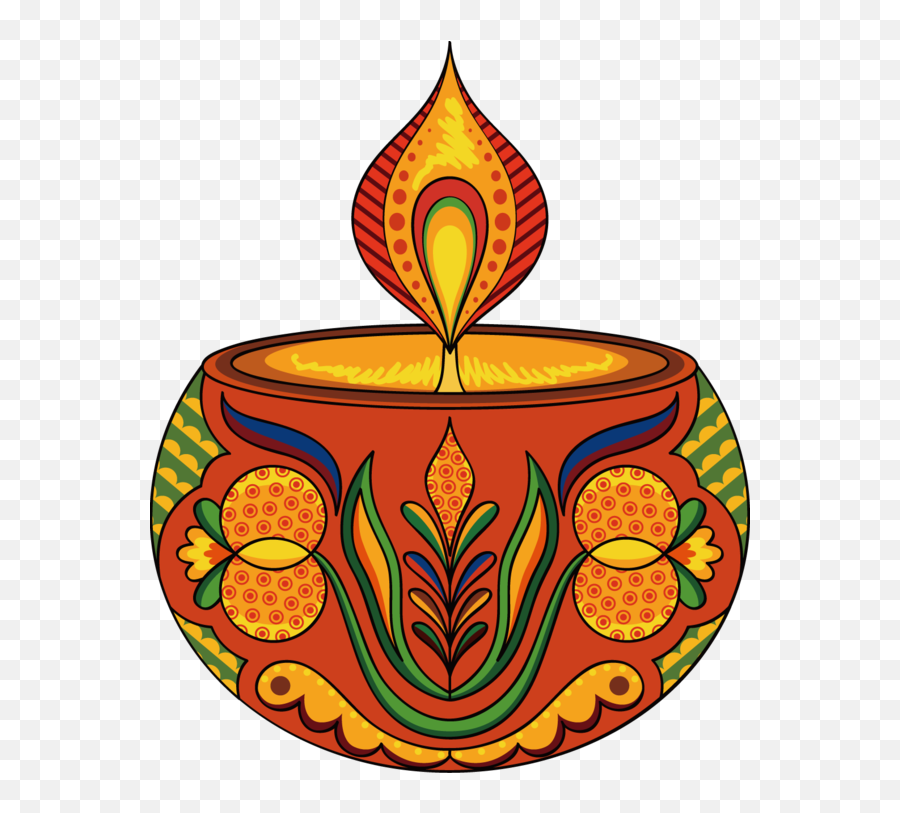India Hanukkah Lantern Food For Diwali - Colourful Diwali Diya Clipart Emoji,Chanukah Menorah Emoticon