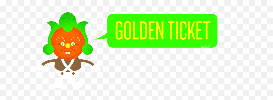 Willy Wonka Golden Ticket Template - Clipart Best Ticket Emoji,Wonka Emoticon
