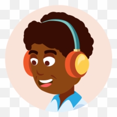 Crakrevenue - Happy Emoji,Images Of Native American Emojis With Headphones