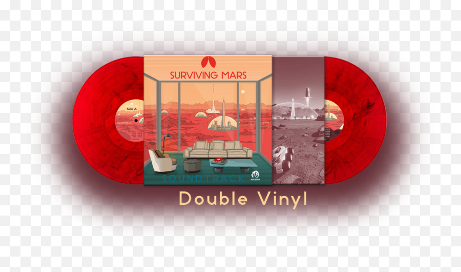 The Soundtrack To Surviving Mars Is - Surviving Mars Double Vinyl Emoji,Soft Emotions Discogs