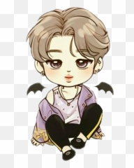Bts V Cartoon Characters Emoji,Bts Character Emojis And Who They Represent