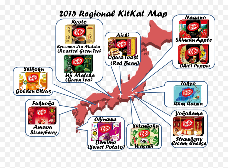 Nestlé Kit Kat Flavors Of Japan Kit Kat Flavors Kit Kat Emoji,Jelly Bean Emotion Ui Support