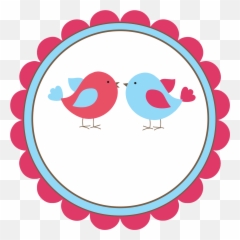 Paper Label Wedding Invitation Party Sticker - Frame Redondo Logotipo Para Loja Infantil Gratis Emoji,Emoji Party Invitations Free