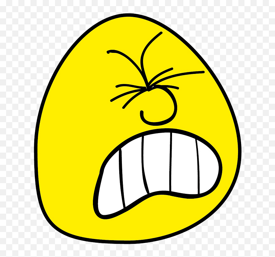 Cartoon Angry Face Clipart Free Download Transparent Png Emoji,Angry Text Emoticon >:(