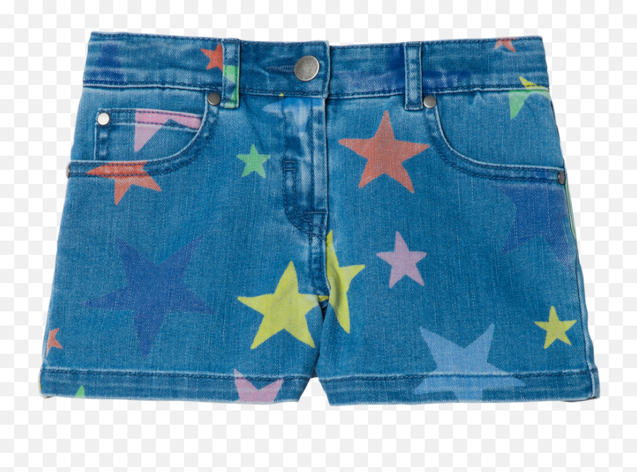 Stella Mccartney Kids - Star Shorts Emoji,Scotch Emoji