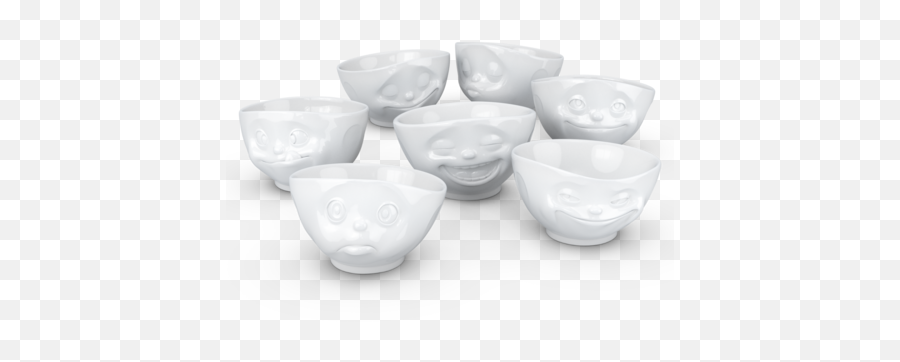 Bowls 7 - Piece Set White 500 Ml 58products Emoji,Can Of Soup Emoji