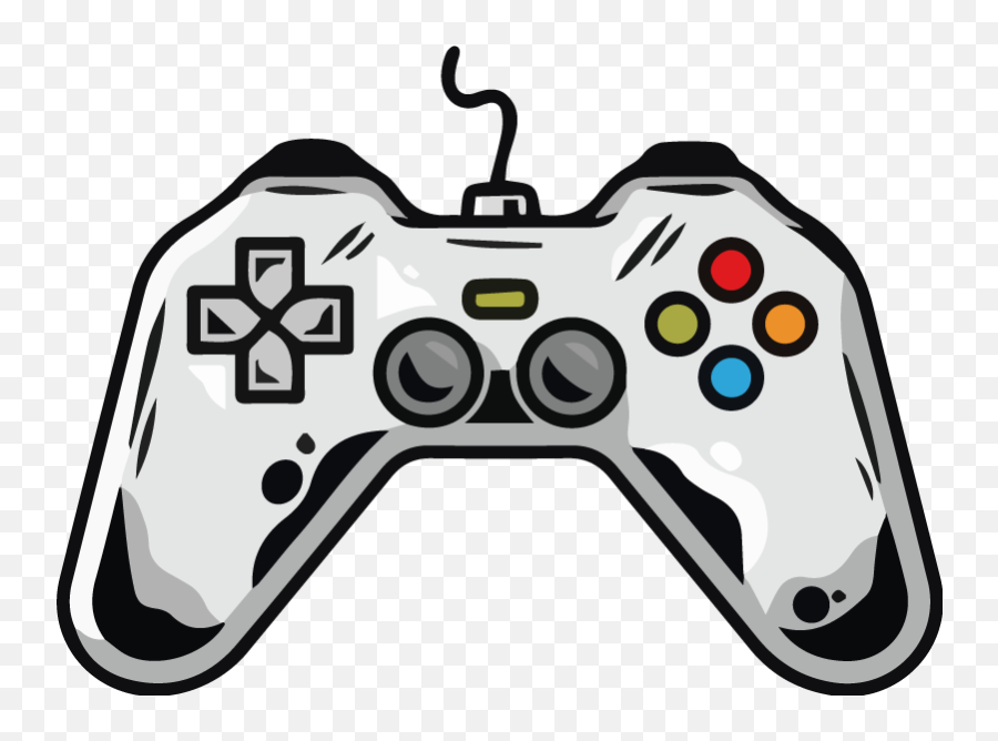 Icon Gamepad Videogame Playstation Decal Emoji,Emoji Game Controler Logo