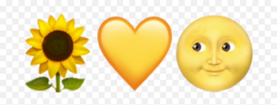 Giallo Sunflower Sticker - Happy Emoji,Sunflower Emoticon