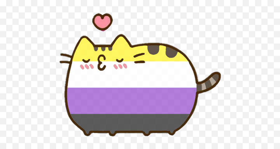 Pin On Pusheen Emoji,Asexual Hearts Emoji