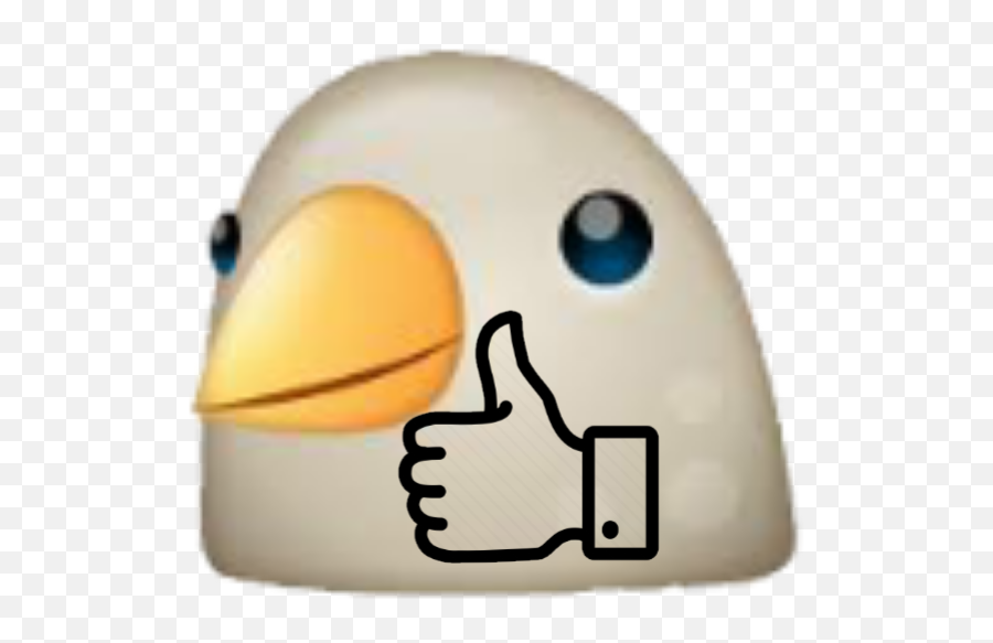 Funny Meme Sticker Bird Emoji Lol - Soft,Bird Emoji