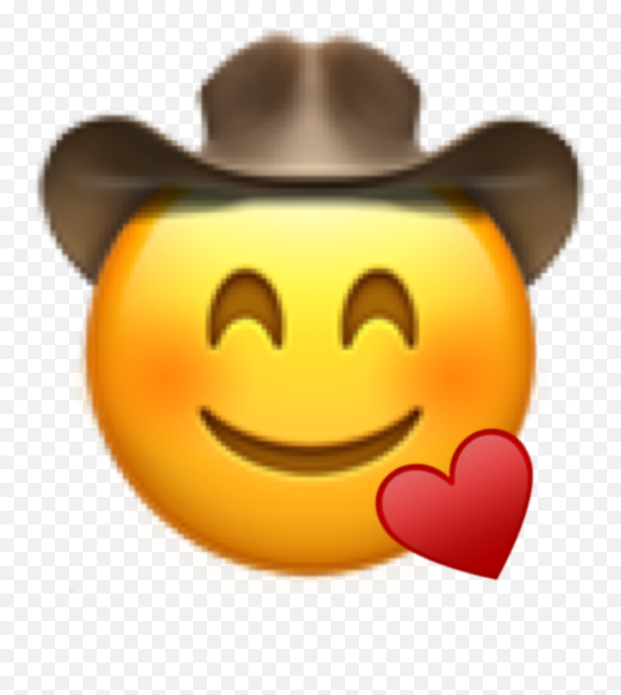 Emoji Iphone Cowboy Stickers Sticker - Vsco Stickers Cowboy Emoji,Cowboy Emojis For Iphone