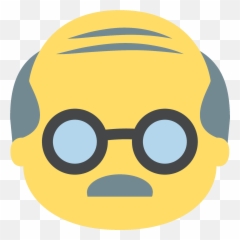 Older Man - Emoji Grandma And Grandpa,Grandma Emoji