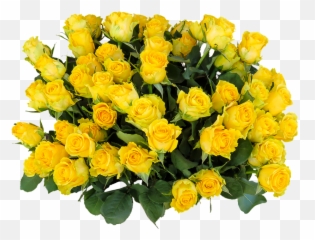 Roses Yellow Bouquet Love Sticker - Yellow Flowers Bunch Png Emoji,Emoji Cookie Bouquet
