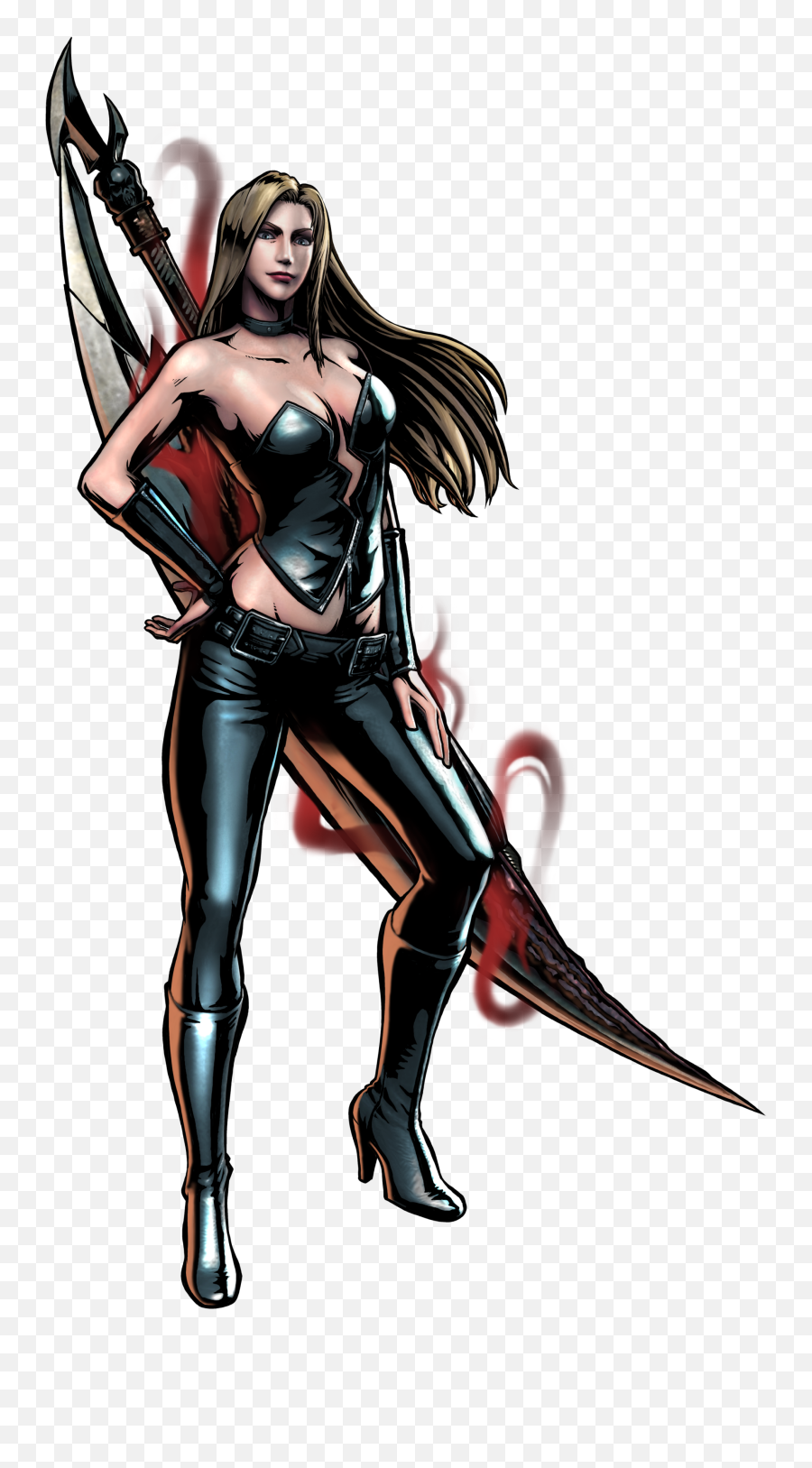 Trish Devil May Cry Weapon Png Image - Trish Mvc3 Emoji,Crying Emoji Wallpaper