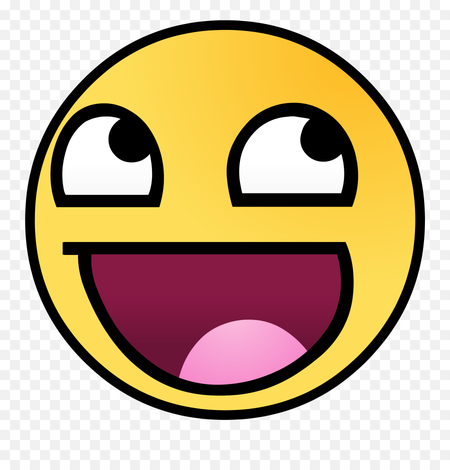 Pin - Transparent Png Awesome Face Emoji,4chan Emoticon