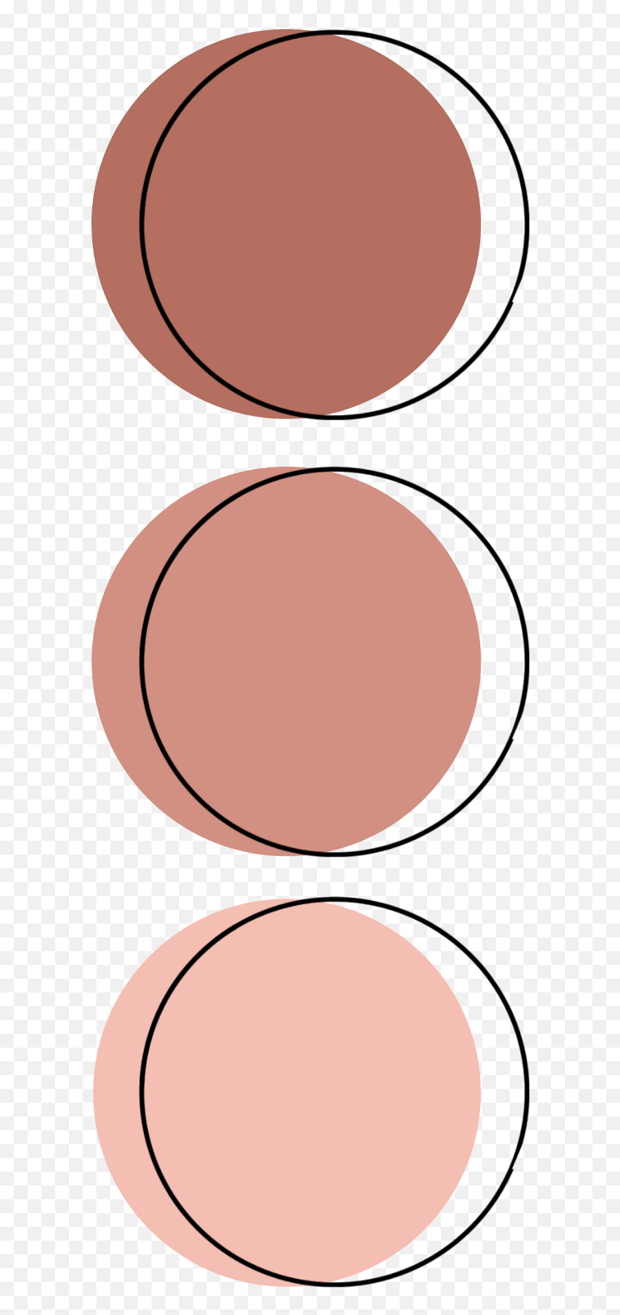 Pallete Circle Colors Cores Paleta - Cute Stickers For Powerpoint Emoji,Pallete Emoji