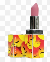 Emoji Matte Lipstick 10 Angry - Girly,Lip Stick Emoji