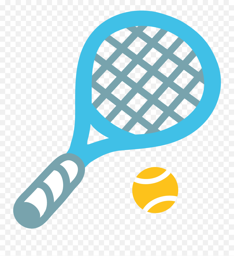 Tennis Emoji - Tennis Racket Emoji Png,Sports Teams Emojis