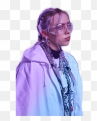 Pin - Purple Billie Eilish Emoji,How To Be Like Billie Eilish's Emotions