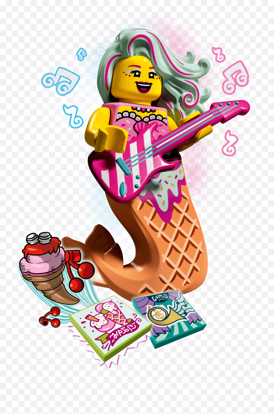 Candy Mermaid Beatbox 43102 Vidiyo Buy Online At The Official Lego Shop Gb - Lego Vidiyo Mermaid Emoji,Mermaid Emojis Android