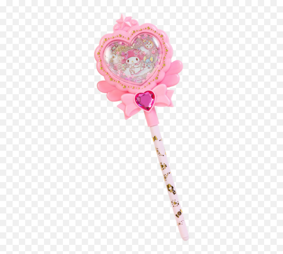 Pin On Neon Mood - Sanrio My Melody Pen Wand Emoji,Emojis Heart Unicorn Snake