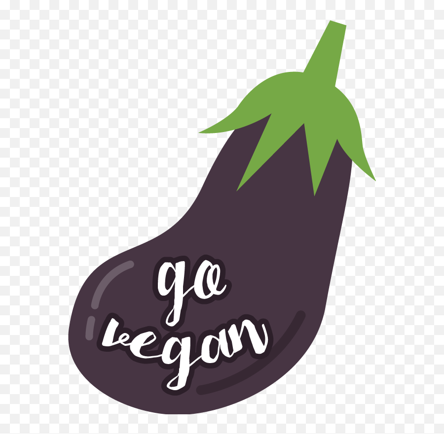 Go Vegan Eggplant Workshop Sticker - Fresh Emoji,Dirty Emojis Eggplant