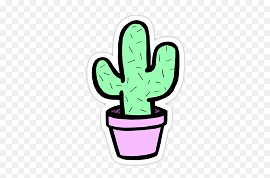 Cactus - Stickers Cactus Emoji,Cactus Art Emoji