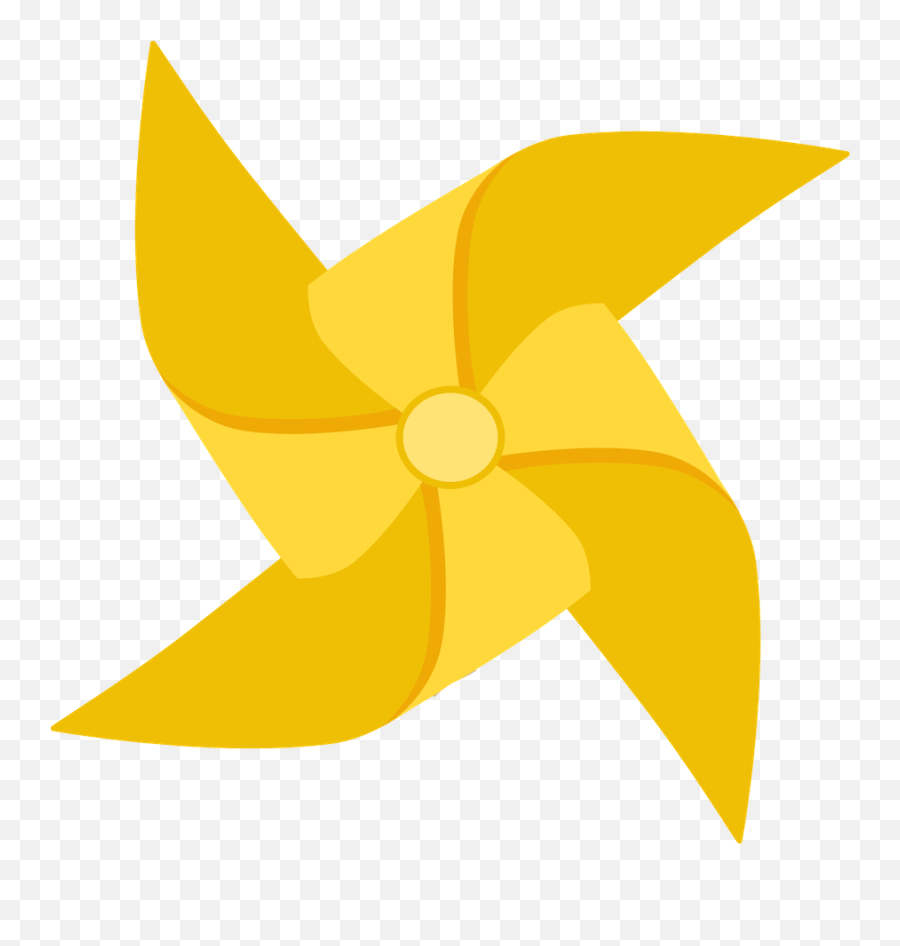 Catavento Amarelo Yellow Sticker - Catavento Amarelo Png Emoji,Wind Pinwheel Emoji