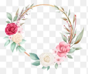 Rose Emoji Transparent - Circle Wreath Roses Png,Rose Emoji Jpg