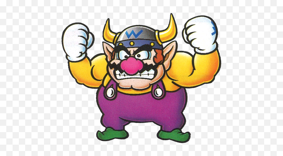 Syrup For Smash - Super Wario Land Power Hat Emoji,Wario Flexing Emoticon