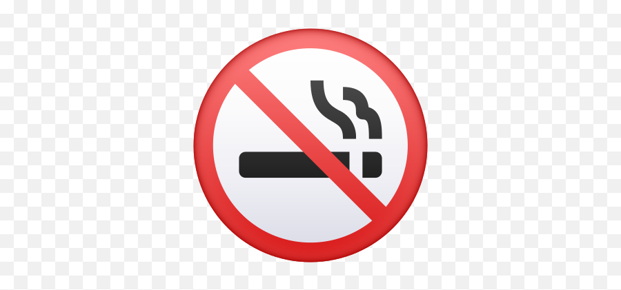No Smoking Icon - Big No Smoking Sign Emoji,Cigarette Emoji