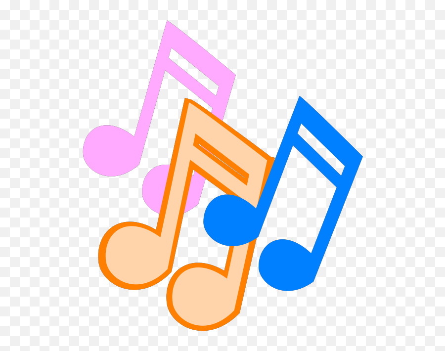 Dark Blue Music Note Png Svg Clip Art - Clip Art Emoji,Girl No Sign Music Notes Emoji Pop